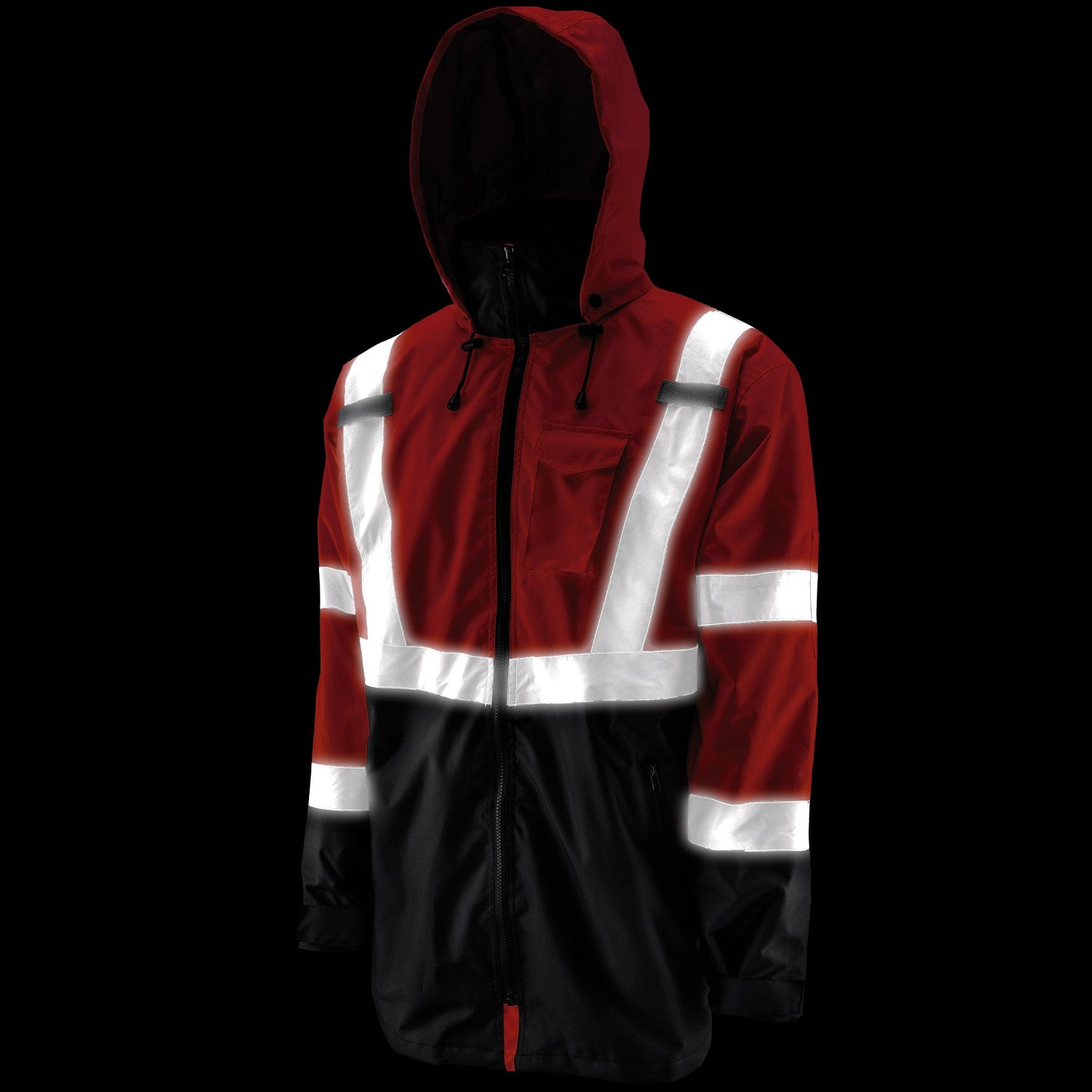 Hi-Viz Orange Parka Jacket