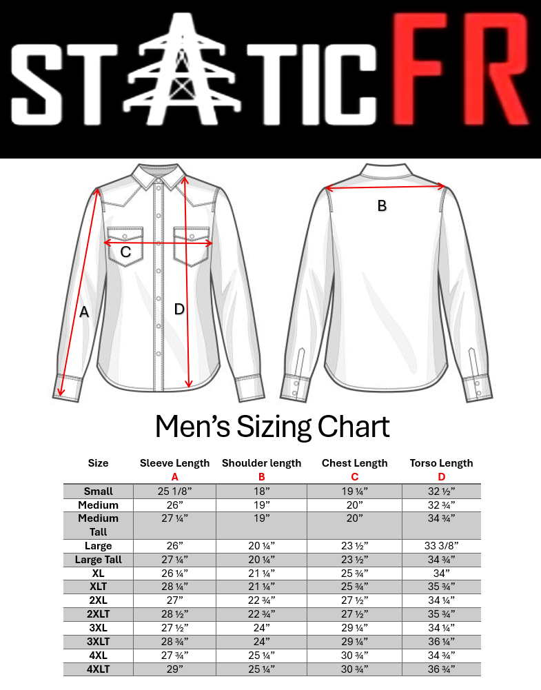 FR Western Style Pearl snap - Navy