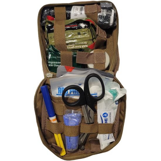 Enhanced IFAK – Pro | Compact Trauma First Aid Kit for Tactical & Field Use