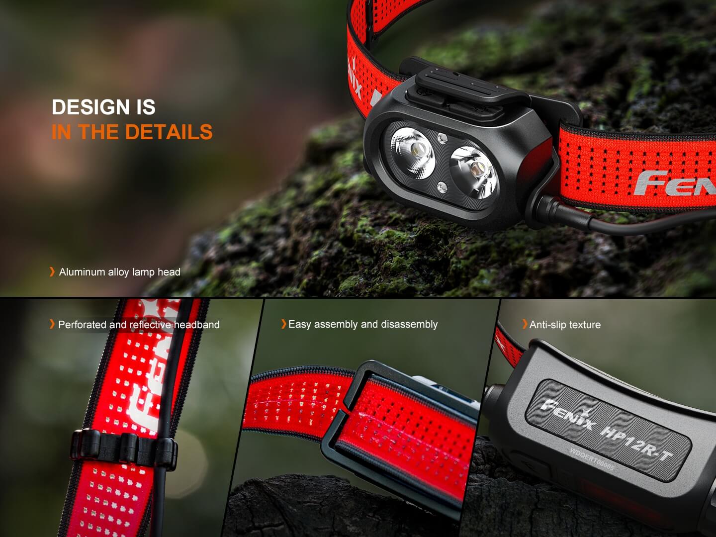 Fenix HP12R-T Balanced Trail Headlamp