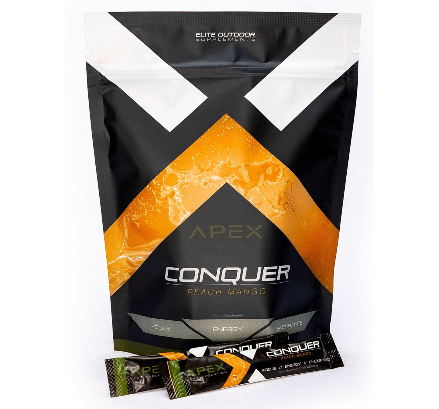 Conquer - Peach Mango, 30 sticks