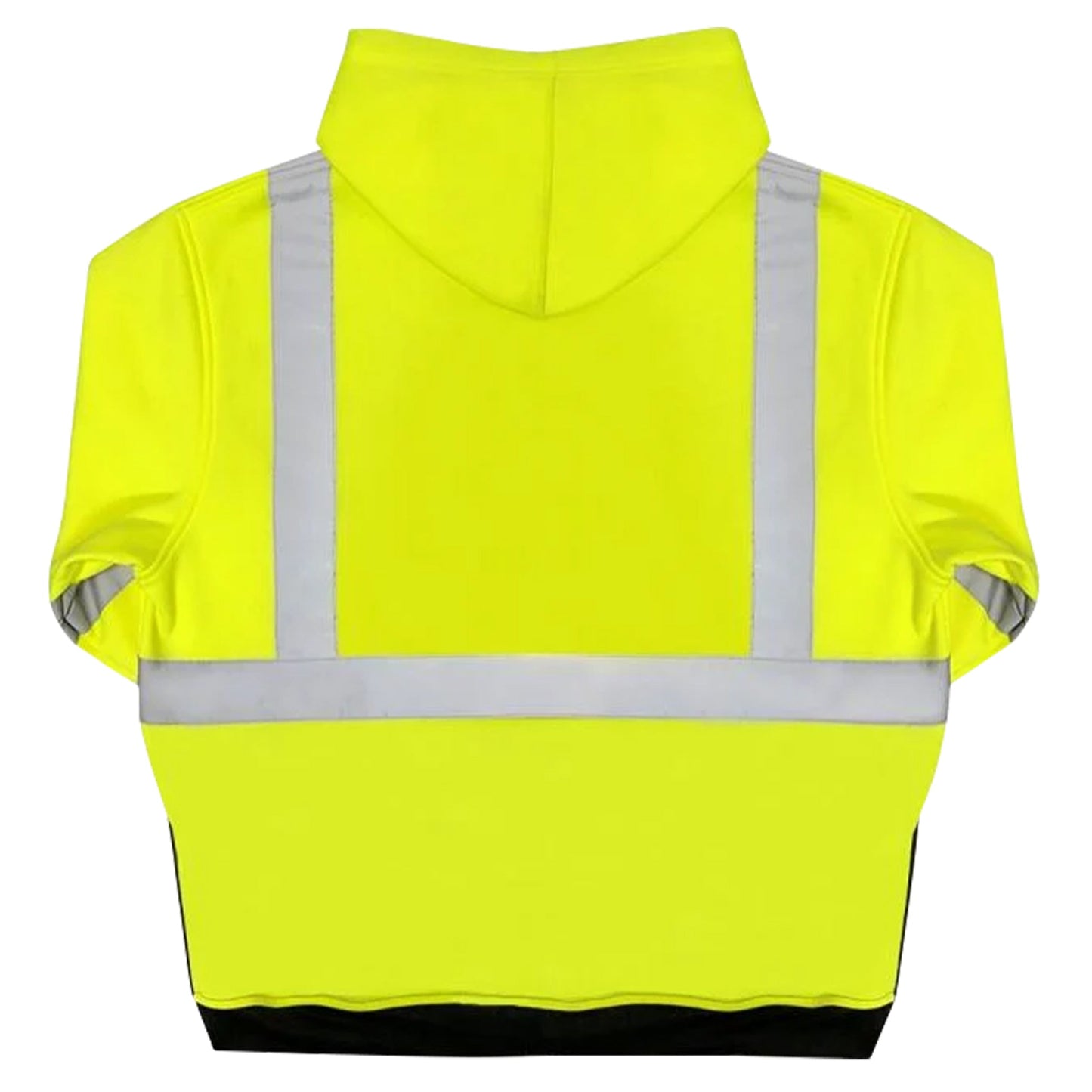 Safety Main 05LWJYB Lightweight Jacket, Class 3, Hi-Vis Yellow with Black Bottom, Pack of 10