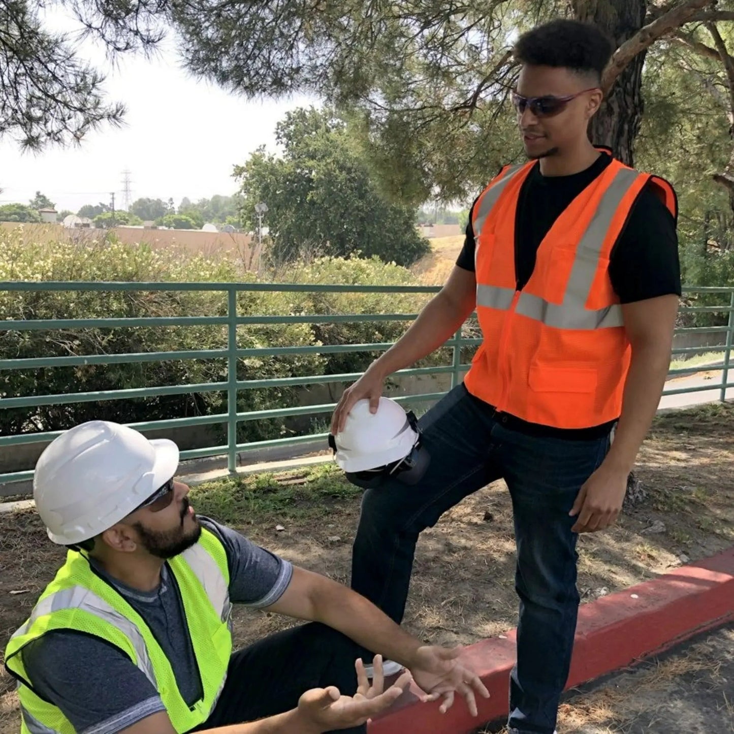 Safety Main 05EAMYZ Economy Vest, Class 2, All Mesh, Hi-Vis Yellow, Pack of 3