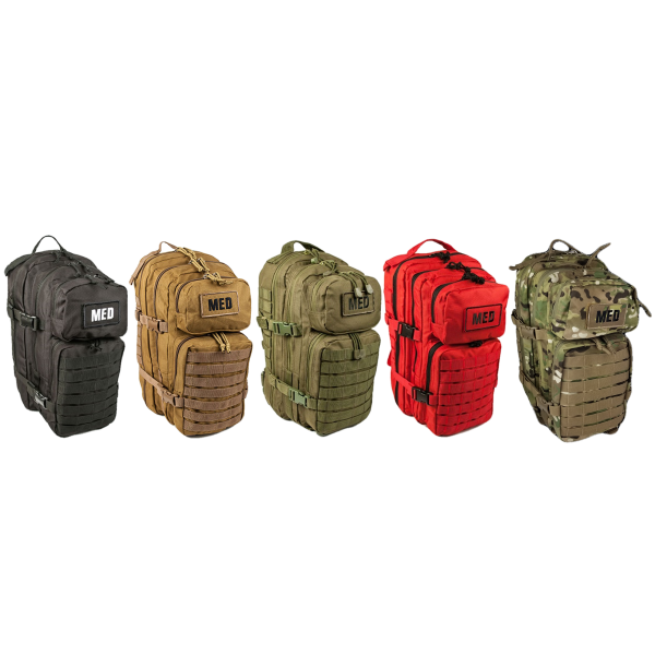 General-Purpose First Aid Backpack | Tactical Medical Kit for Emergencies & Field Use
