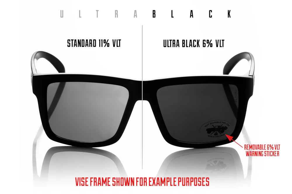 Performance Lazer Face Sunglasses: Ultra Black Z87+